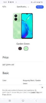 VIVO Y27s